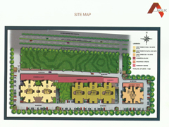 Layout Plan of Amolik Affordable Flats in Faridabad
